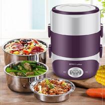 Plug-in insulated lunch box can be heated small single sealed can be plugged in large capacity simple portable electric heating 30