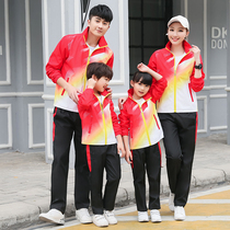 Spring and Autumn Table Tennis Suits Long Sleeve Set Men and Womens Table Tennis Clothes Opening Ceremony Award Winner Coats