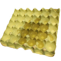 Egg tray pulp yellow cardboard egg tray egg tray egg tray waterproof tray moisture-proof tray