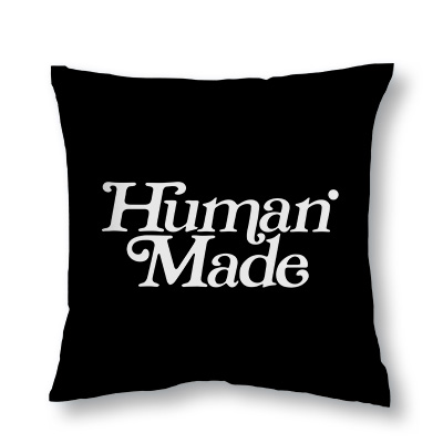 Tidal pillow Human Made black pillow pillow sofa pillow pillow home fashion day tide pillow