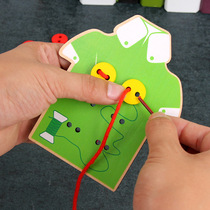 Autism children with autism button deduction button fine action training toys early teaching life self-care teaching tools