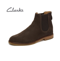 Clarks Mens shoes 2020 Autumn Classic Chelsea boots Leather boots Boots Clarkdale Gobi