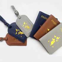 Customized suitcase luggage tag name tag business boarding pass tag luggage anti-loss identification tag hang tag