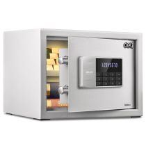Del 92619 safe deposit box small household mini double layer into the wall safe deposit cabinet double alarm safe deposit box