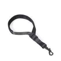 Saxophone strap portable thickened electric blowpipe neck with velvet lining breathable firm and strong anti-falling strap