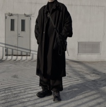 NormCoreMoment Yamamoto Yaoshi Japanese profile long coat men and women loose couple trench coat coat