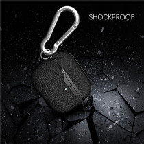 Apple AirPods Pro protects leather set wireless Bluetooth headphone set leather print AirPods3 hook containing box