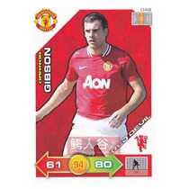 Panini Panini 2011-2012 Manchester United stars Capuka Dalon Gibson Red Devlet 49 #