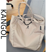 Korean KANGOL kangaroo fashion waterproof shoulder tote bag womens large capacity tote bag casual satchel tide