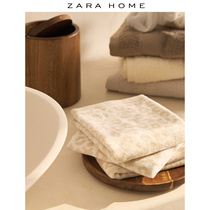 Zara Home JOIN LIFE series BAO WEN jacquard towel facial towel 3 sets of 43550002710