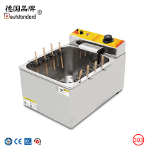 Shivering Tongan Burst Pulp Cheese Hot Dog Fryer Fried Hot Dog Stick Wire Drawing Cheese Hot Dog Stick Machine Commercial Fryer