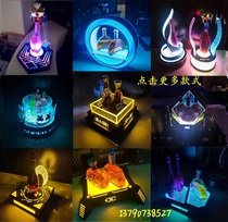 New bar glowing wine holder Champagne wine rack LED light wine holder XO special wine table Champagne King base
