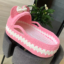  Leg sister pregnant woman handmade diy newborn baby crib woven material package finished product customization 0 formaldehyde mattress