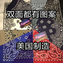  (Beijing spot)USA Bandana cashew flower double-sided thick square towel autumn and winter various colors