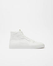 New flat bottom 100 hitch shoes students high help mens shoes white fashion retro sports short boots 12104820001