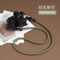 Camera braces applicable Canon Sony Fuji micro single anti-shoulder strap skew satchel with quick and quick disassembly of the hand rope Art