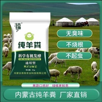 Potted fertilizer pure sheep manure fermentation fertilizer organic fertilizer flower vegetable green plant special nutrient fertilizer granular flower fertilizer