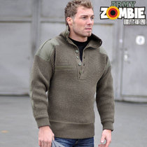 Austrian military military version of the original outdoor military fans thick warm pullover sweater first cut woolen sweater military uniform
