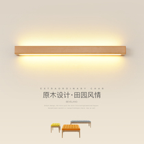 Log Bedroom Bedhead WallLightsLightsSofa Background Wall Strip LightsModern Simple Pastoral Corridor LightsLightsLightsLightsLightsBackground Wall
