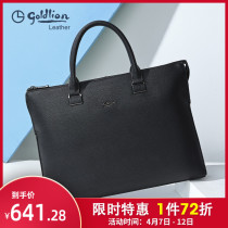 Kinley to 2022 new mens bag genuine leather handbag headlayer cow leather to work business briefcase office computer bag
