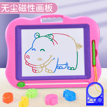 Childrens drawing board Childrens magnetic color writing board Erasable baby screen Magnetic small blackboard Doodle board Household