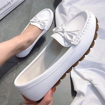 Doudou shoes womens 2021 new summer wild Korean version non-slip soft-soled maternity shoes white breathable comfortable nurse shoes