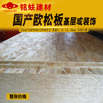 Osong board 15mm domestic decorative home oriented particleboard background wallboard Wardrobe bookcase furniture board E1 level