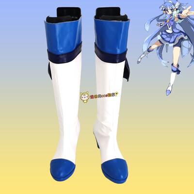 taobao agent Beautiful Girl Beautiful Angel Angel Aoyu Lihua COS Shoes 0546COSPLAY Shoes to Retine Customization