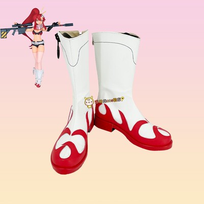 taobao agent Tianyuan breaks the red lotus snail rock Youzi COS shoes 1213 anime game character COSPLAY shoes customization