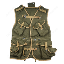 World War II US ARMY Normandy landing D-DAY assault vest green OD#7 film and television props Military fans