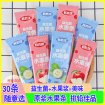 No allergy no egg milk Han Zhenzhu fruit bar probiotics children snacks fermented pulp bar cake bar
