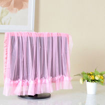 TV Hood boot hanging does not take lace desktop dust-proof simple LCD cover cloth frame cover