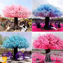 New Net red wishing tree electric rotating multi-person basket swing amusement equipment scenic farm without power manufacturers