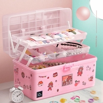 Hairdressing box girl child cute girl headrope jewelry Princess Hair clamps tissue tissue dresser