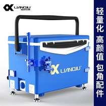 LQ-238 even ball fishing box 2021 new Taiwan fishing box lightweight competition 2020 fishing box full set of 28 liters ultra-light