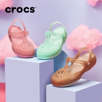Crocs hole shoes women carlochi autumn outdoor comfortable anti hollow thick bottom wading single shoes) 204939