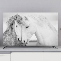 2021 new upgrade TV Hood dust cover cover cover TV dust cloth cover 55 inch 70 inch 75 inch 80