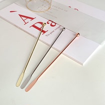 Ins net red restaurant cafe stainless steel squashed bartender high-value ice more coffee stirring spoon