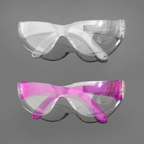 Walt anti-impact glasses transparent flat light wind-proof safety goggles anti-splashing men and women riding goggles