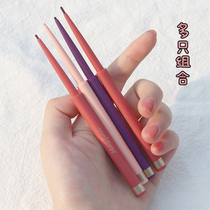 maxfine color eyeliner glue pen waterproof non-smudge lying silkworm pen female white red pink very fine head eyeliner pen