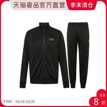 21 Spring and Autumn two-piece sports suit mens comfortable slim fit 2-Piece Set: jacket sweatpants]