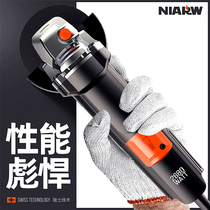 Angle grinder Multi-function grinding machine High-power household polishing and cutting steel bar iron machine Small grinder hand mill