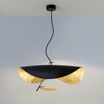 Postmodern designer living room Nordic luxury restaurant bedroom study retro art personality creative flying saucer chandelier