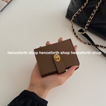 henceforth Korean style 2020 Autumn and Winter new womens bag card bag clutch pocket pocket multi-grid simple bag
