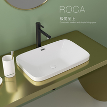 Lejia bathroom ROCA semi-embedded washbasin ceramic home toilet wash basin