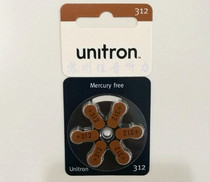 Ulikang hearing aid battery Unitron 312 new mercury-free battery (5 10 board)