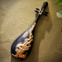 Modern Chinese creative three-dimensional pipa wall decoration living room entrance wall retro decorations background wall decoration pendant