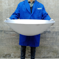 Pointed aluminum wok old-fashioned pure hand-made thickened household aluminum soup pot day pot rural burning aluminum pan