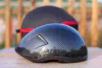 FLY] paraglider powered umbrella delta wing helmet flying helmet high-grade full carbon fiber semi-helmet EN966