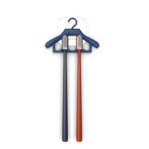 Creative mini hanger styling toothbrush rack hanger toilet non-punching couple toothbrush rack home decoration